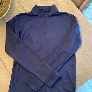 Nike half zip, Womens size small, navy blue
